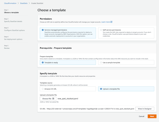 第一步选择一个模板