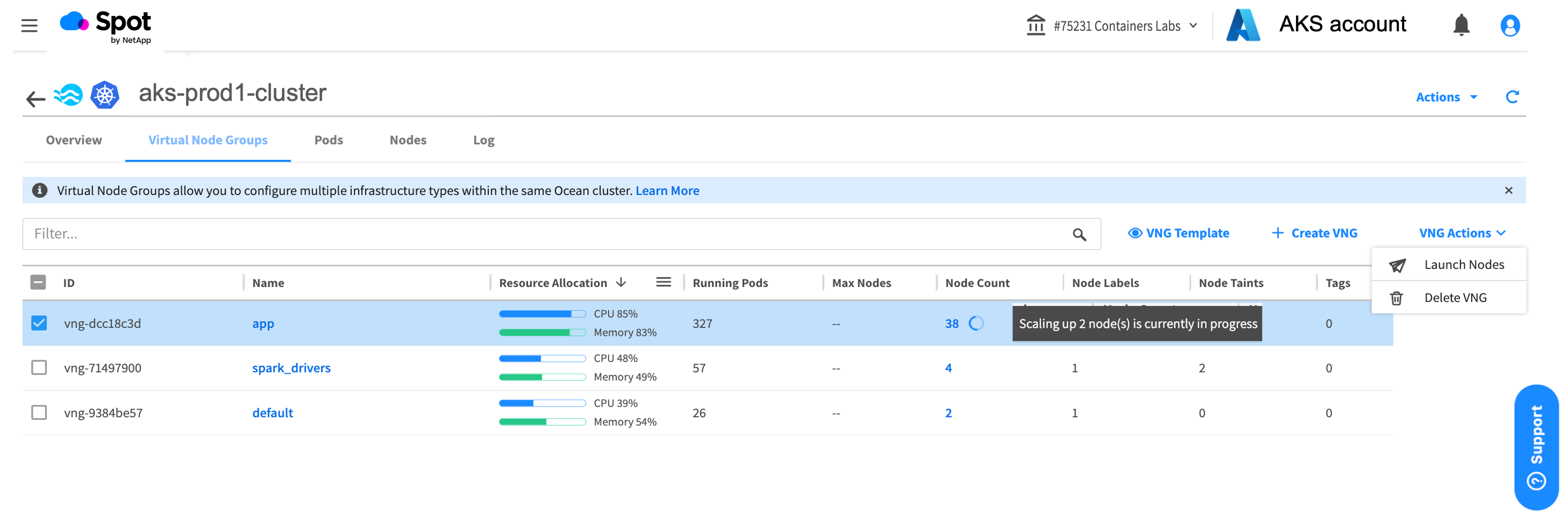海洋部VNG选项卡